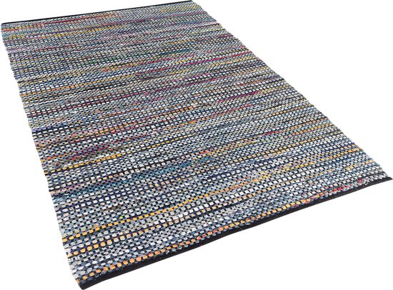 ALANYA - Laagpolig vloerkleed - Multicolor - 140 x 200 cm - Katoen