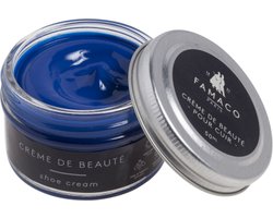 Famaco Creme de Beaute schoensmeer- 50ml - helder blauw (blue dur capri) (356)