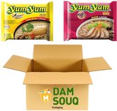 Damsouq® Instant noedels Mixpakket Yum Yum Kip en Eend (30x 60 Gram)