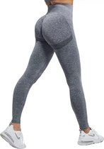 Gym Revolution - Legging sport femme - Vêtements de sport femme - Pantalon sport femme - Legging sport - Push up - Shape leggings - Legging sport femme taille haute - Pantalon running femme - Legging yoga femme - Grijs Taille XL