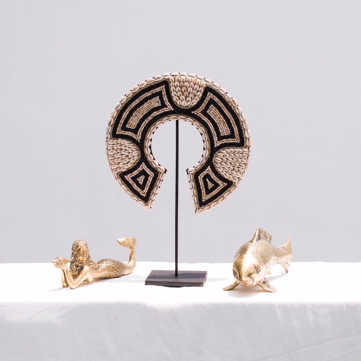 Gouden vis - beeld - object - ornament - 28 x 7 x 10 cm | bol.com