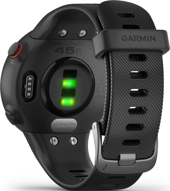 Garmin Forerunner 45S - Sporthorloge met GPS Tracker - Hardloophorloge - 40mm - Zwart - Garmin