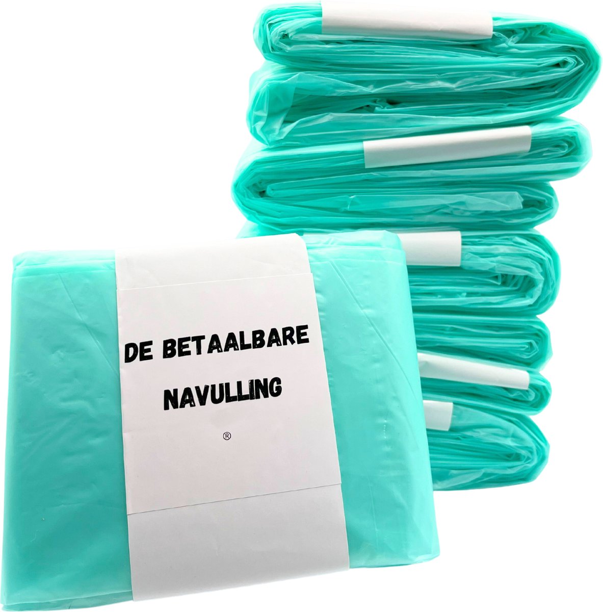 Luieremmer Navulling geschikt voor Korbell - 15/16 Liter - Korbell Navulling - 6 Stuks Korbell Navulling - Sovici