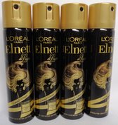 L`0real Paris - Elnett de Luxe - Haarspray - Sterk - Handtas Model - 75 ml - Voordeel Set 4 Stuks
