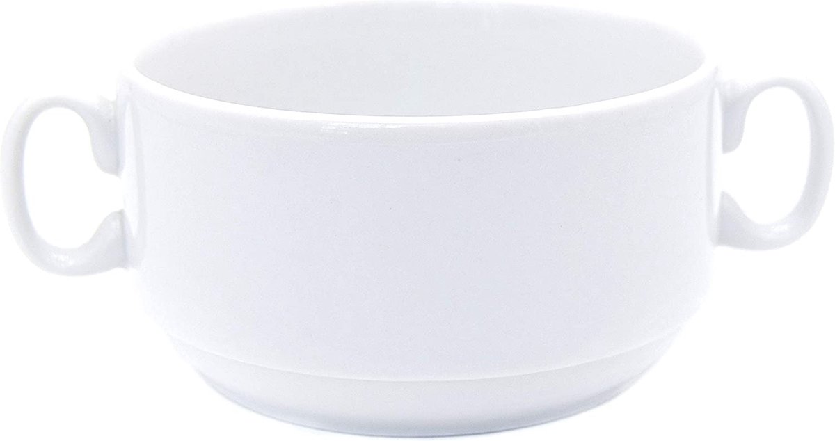 Olympia Ivory soepkom leeuwenkop 48cl