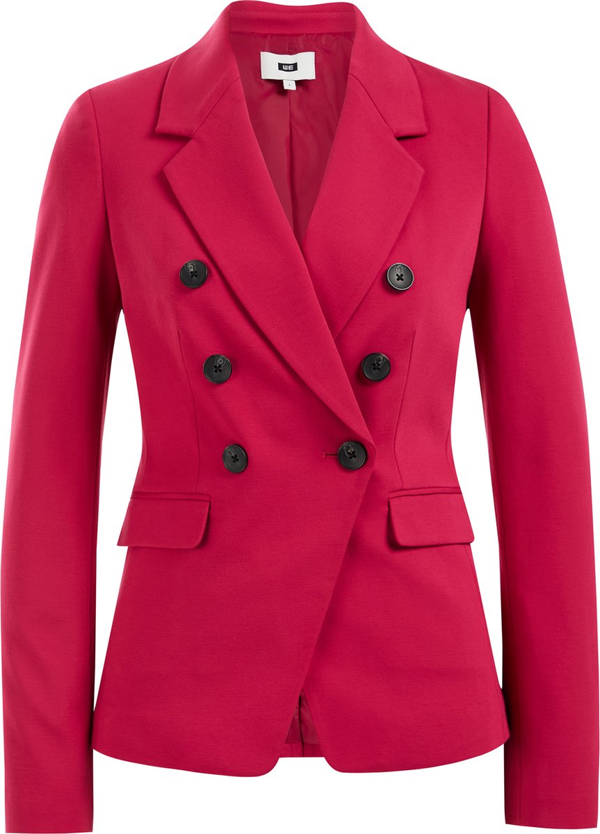 WE Fashion Dames getailleerde blazer met stretch