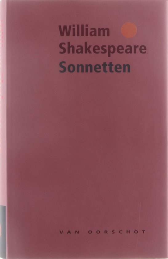 Cover van het boek 'Sonnetten' van William Shakespeare