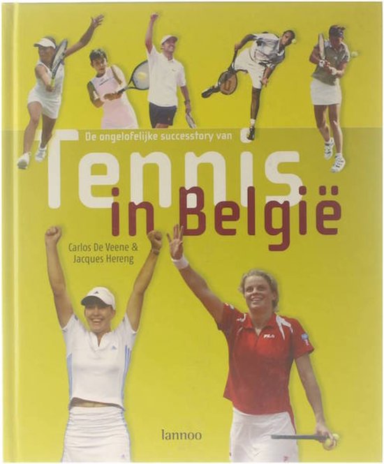 Cover van het boek 'Tennis in Belgie'