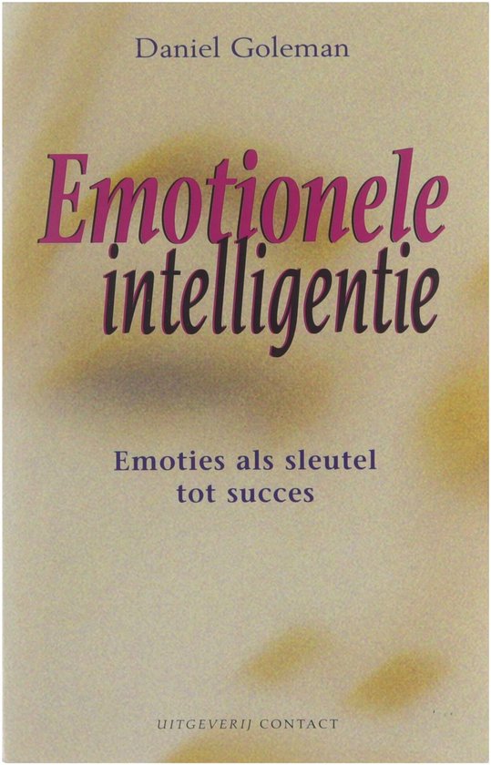Emotionele intelligentie - cover