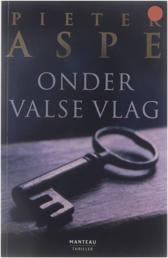 Cover van het boek 'Onder valse vlag' van Pieter Aspe