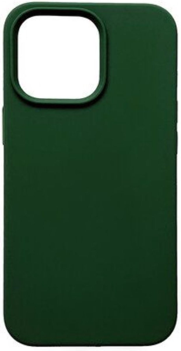 Siliconen Hoesje Geschikt voor Appel iPhone 14 Pro - TPU Backcover Groen