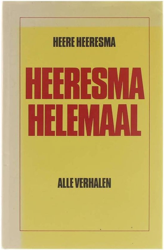 Heeresma helemaal