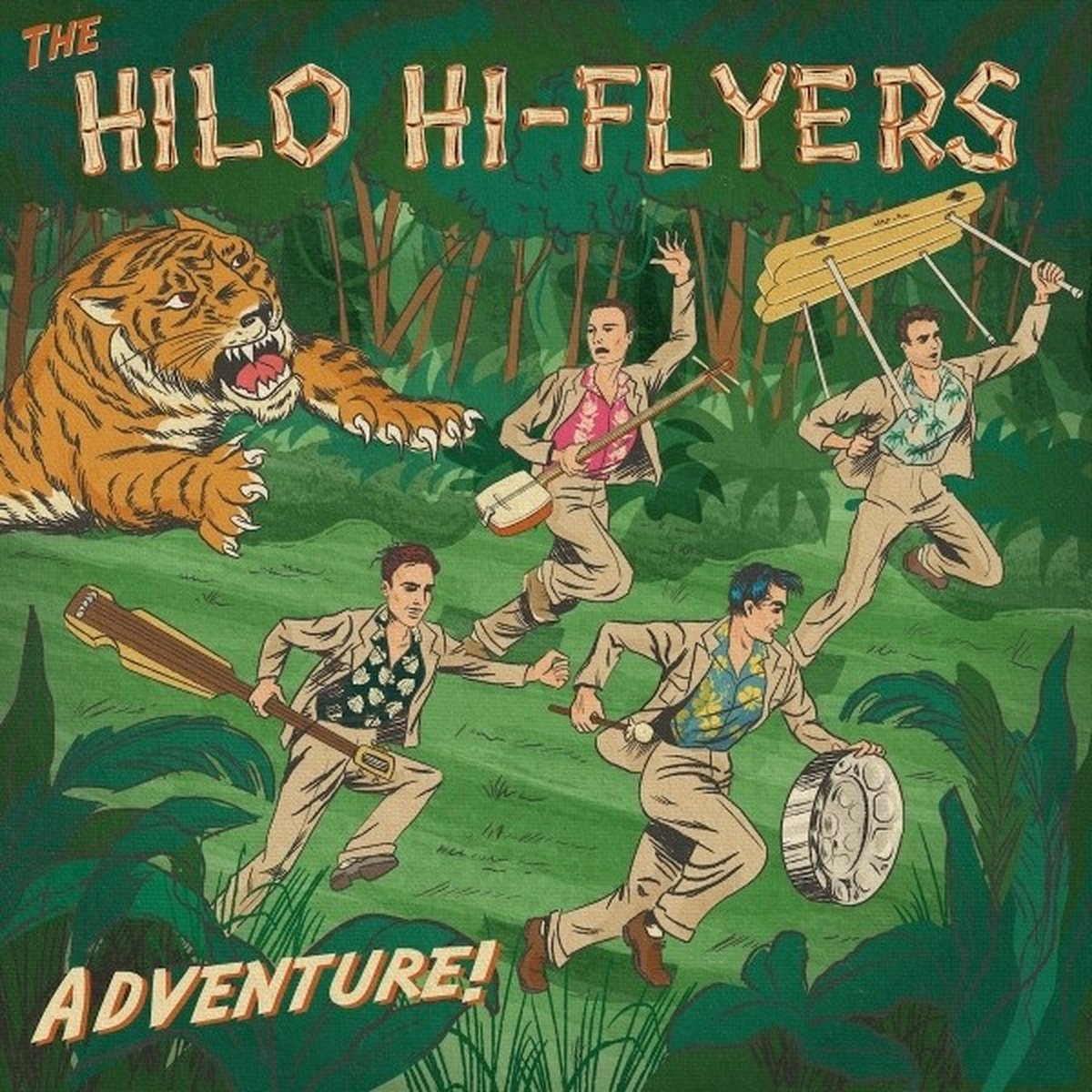 Hilo Hi-Flyers - Adventure! (LP) (Limited Edition) (Coloured Vinyl)