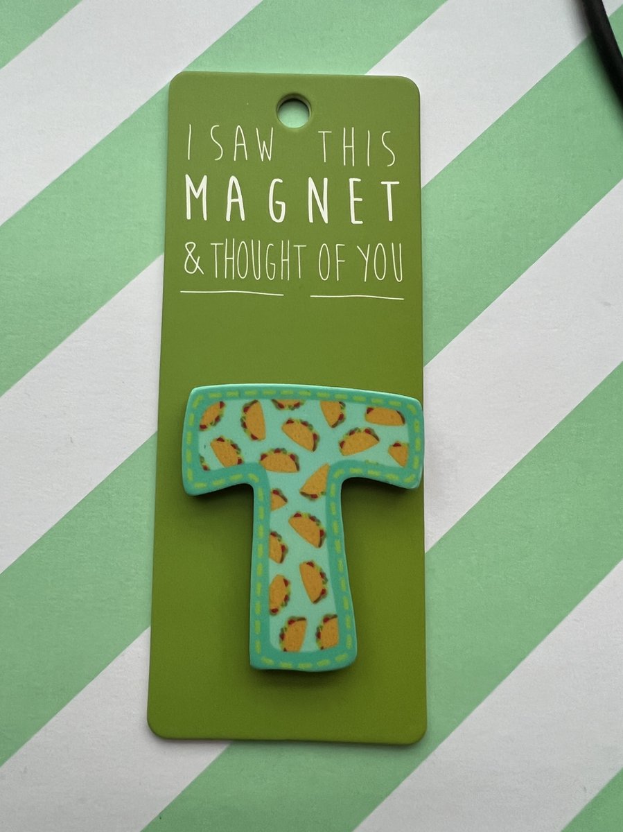 Koelkast magneet - Magnet - T - MA39