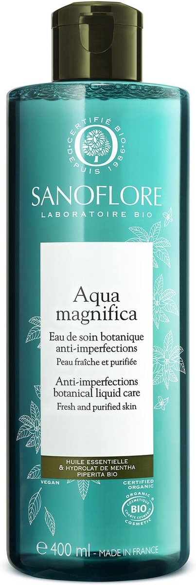 sanoflore aqua magnifica botanical liquid care 400ml