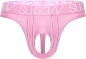 Sukrew U-Style Classic String Soft Pink - Maat M - Erotisch Heren Ondergoed - Sexy Herenstring - Pearl Collectie