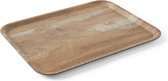 Hendi Dienblad Rechthoek - Melamine Hout Bedrukking - Eiken - 240x350mm