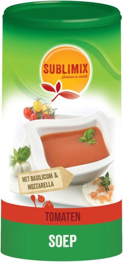 Sublimix Italiaanse Tomatensoep met Basilicum en Mozzarella 250GR | bol.com