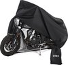 Strex Scooterhoes / Motorhoes Universeel voor alle Scooters / Motors - Waterdicht 300D Oxford - Geschikt voor Windscherm - Scooter Hoes - Motor Hoes - Incl. Opbergzak