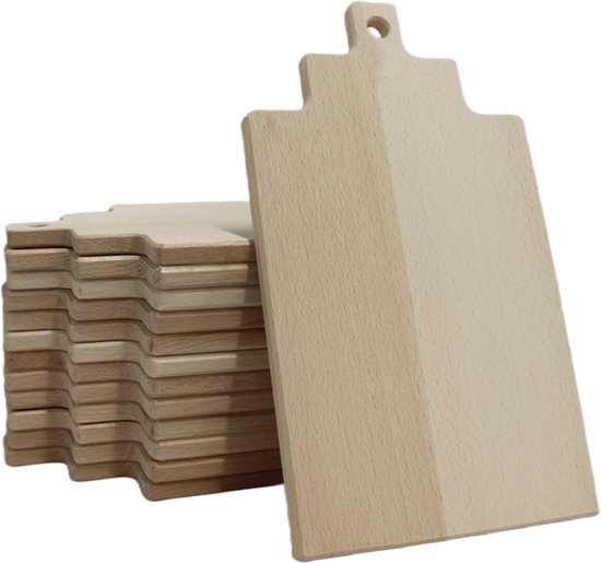 Acaciahouten Draaibare Serveerplank Rond 40 Cm - Houten Serveerplateau   Kaasplank Kaasplateau   Borrelplank   Tapasplank