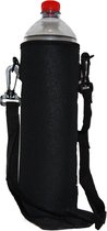 Eizook Koelhoud tas zwart - 1.5 liter flessen - isolerend - schouderhengsel