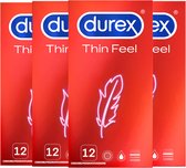 Bol.com Durex Condooms Thin Feel - 4x 12 stuks aanbieding