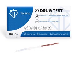 Telano Drugstest 15 stuks Cannabis THC (Wiet Marihuana) Drugtesten Urine Strips