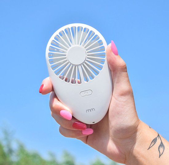 MikaMax Handventilator – Mini Oplaadbare Ventilator powerbanks en gadgets