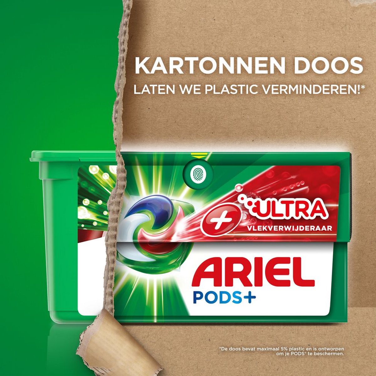 Paquet de 39 capsules de Lessive Ariel pods Ultra + (Via 16.79€ sur la  carte de fidélité) –