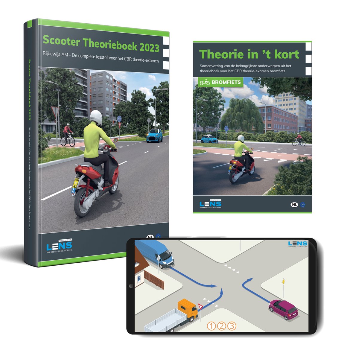 Scooter Theorieboek 2023 met Samenvatting en Apps - Scooter Theorieboek  Rijbewijs AM... | bol.com