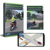 Scooter Theorieboek 2023 met Samenvatting en Apps - Scooter Theorieboek Rijbewijs AM (Bromfiets en Brommer)