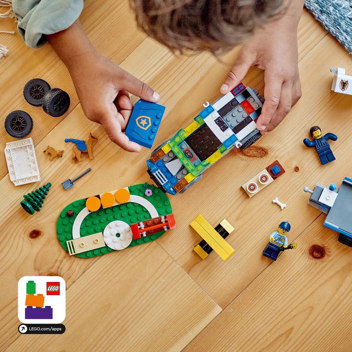 LEGO City Mobiele training voor politiehonden Set - 60369 — afbeelding 20