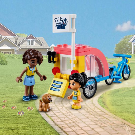 LEGO Friends Honden reddingsfiets Speelgoed met Puppy en Minipoppetjes - 41738 - LEGO