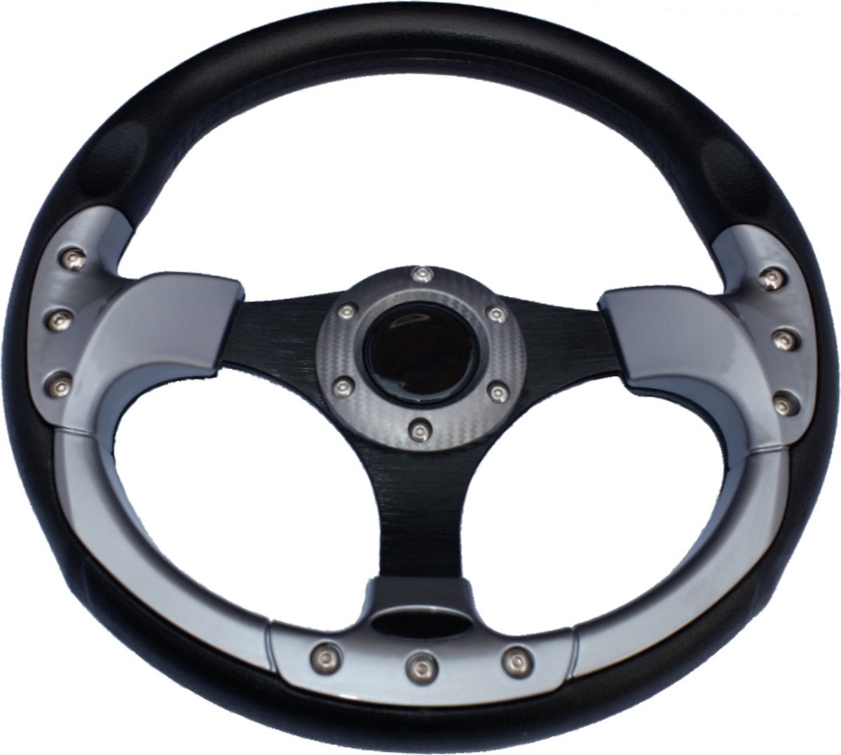 HIBO Boten Stuur Titanium/Zwart Sportstuur