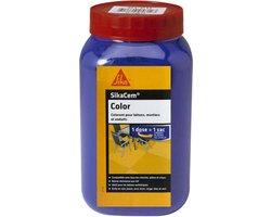 SIKA SikaCem Kleurpoeder voor cement, kalk en gips - Blauw - 700g