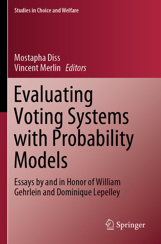 Evaluating Voting Systems with Probability Models - cover