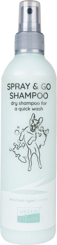 Honden Droogshampoo - Spray & Go - Greenfields - 250 ml
