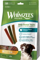 Whimzees Stix M - Kauwsnacks - Hond - 15cm - 12st