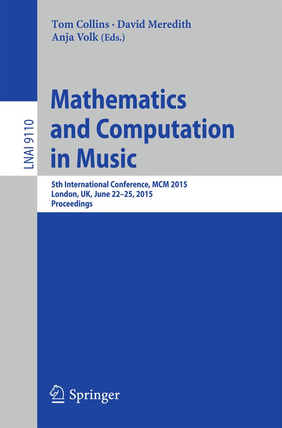 Mathematics and Computation in Music - cover