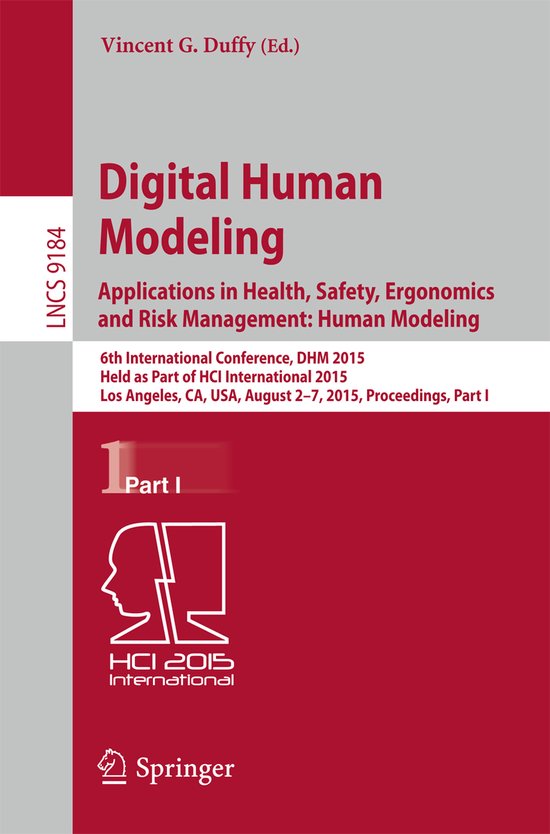Digital Human Modeling Applications in Health Safety Ergonom ... - cover