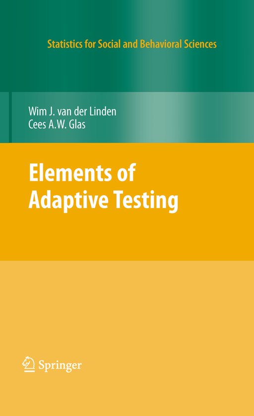 Elements of Adaptive Testing - cover