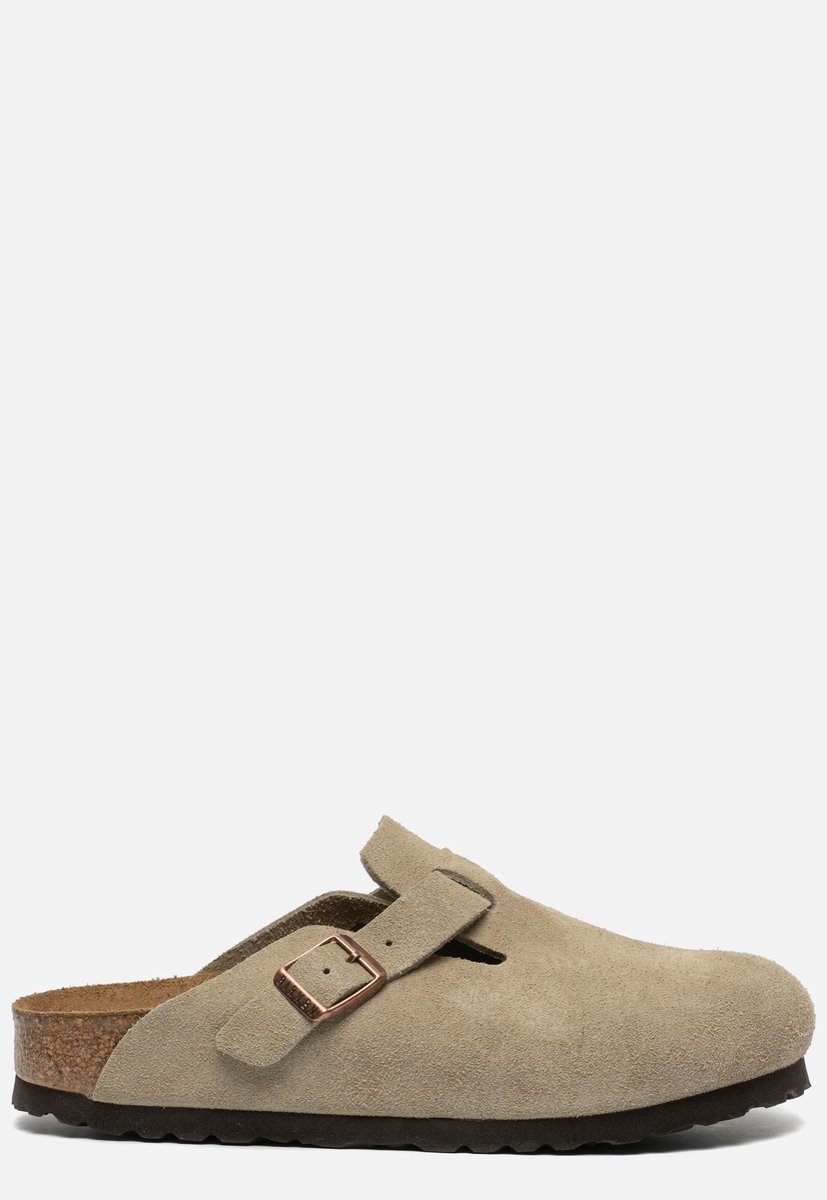 Birkenstock Boston SFB VL Narrow Clogs Taupe