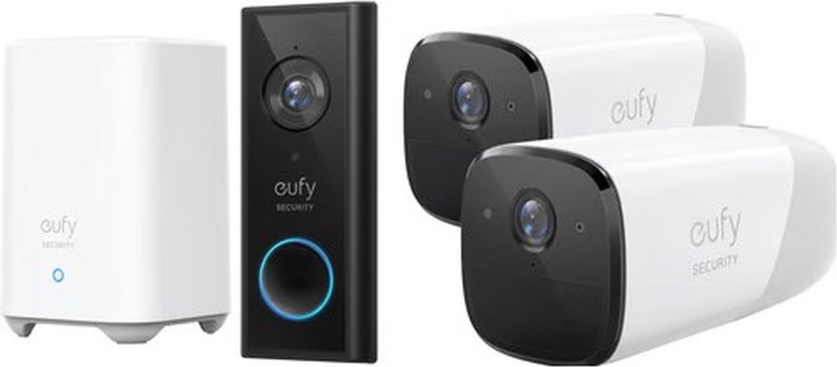 Eufycam 2 pro 2-pack + Eufy Video Doorbell