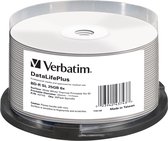 Verbatim Blu-ray Disc BD-R 25Gb,thermal printable surface, Cakebox van 25 stuks (43743)