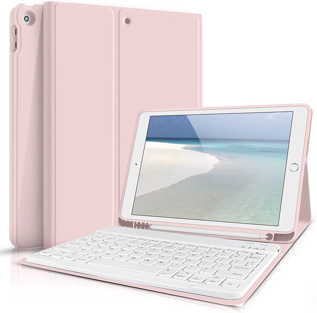 Hoesje voor iPad (A16) 11e /10e generatie (2025/2022) met potloodhouder