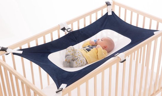 Baby hangmat - Hangmat voor Babybedje - Draagbaar uniseks hangbed met 6 verstelbare veiligheid - Babyschommel - kraamcadeaus -  Eenvoudig op te zetten wieg - 	baby geschenksets