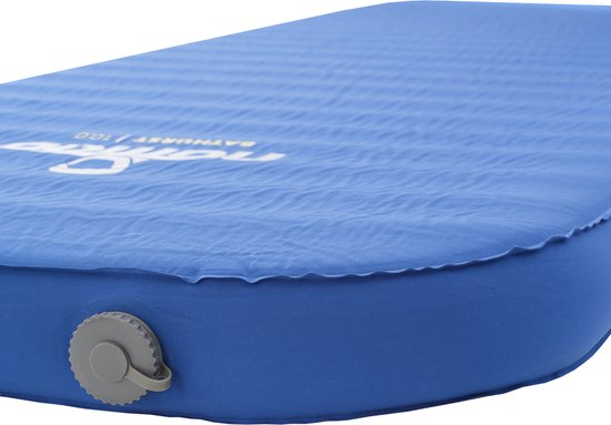 NOMAD® Bathurst 10.0 Slaapmat Zelfopblazend - 198 x 68 - 10 cm dikte - Blauw - Lichtgewicht - Comfort kamperen - Incl Hoes van NOMAD — afbeelding 3