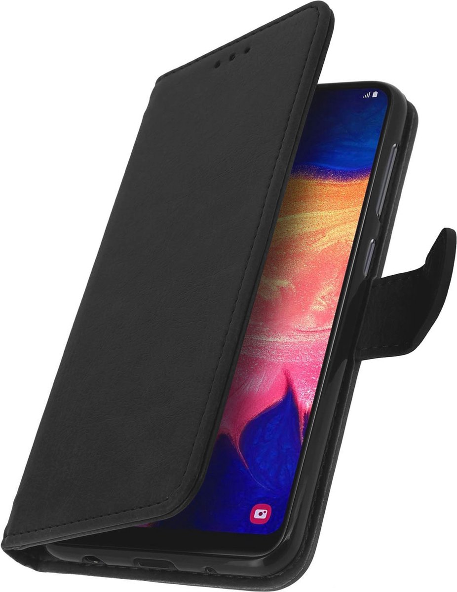 Geschikt voor Samsung Galaxy A10 Bookcover Video Support Functie zwart