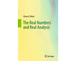 Omslag van Real Numbers and Real Analysis
