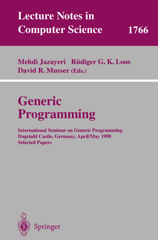 Generic Programming - cover